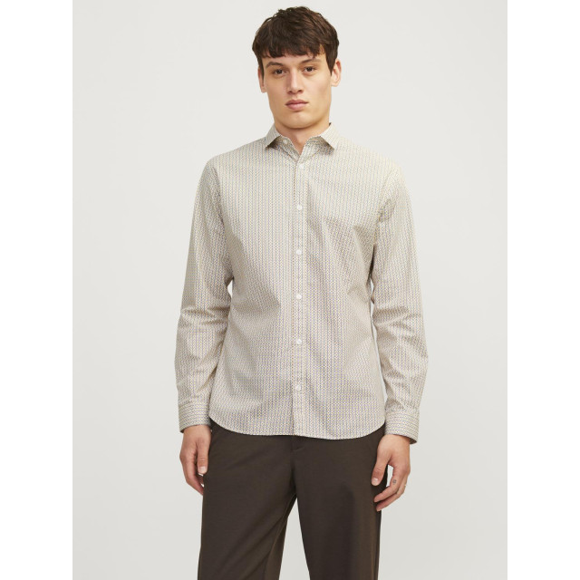 Jack & Jones Jprblablackpool stretch ls shirt sn 12260625 large