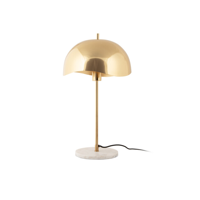 Leitmotiv tafellamp waved dome verguld 2946458 large