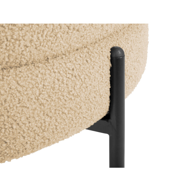 Leitmotiv fauteuil noble teddy curl - 2844963 large