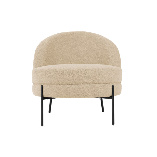 Leitmotiv fauteuil noble teddy curl - 2844963 large