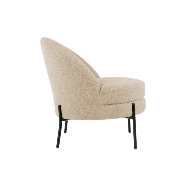 Leitmotiv fauteuil noble teddy curl - 2844963 large