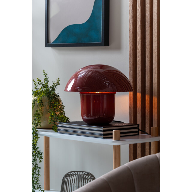 Leitmotiv tafellamp fat mushroom rode oker 2845029 large