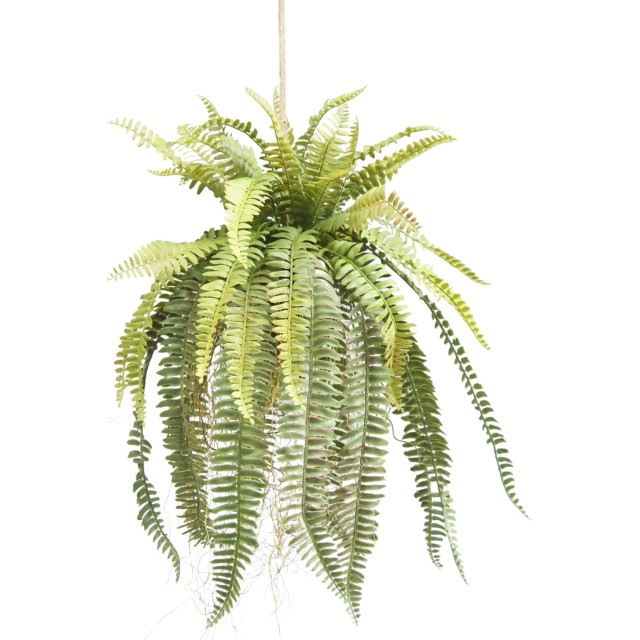 Hoyz Greenery kunst hangplant varen op bal 76 cm 2945761 large