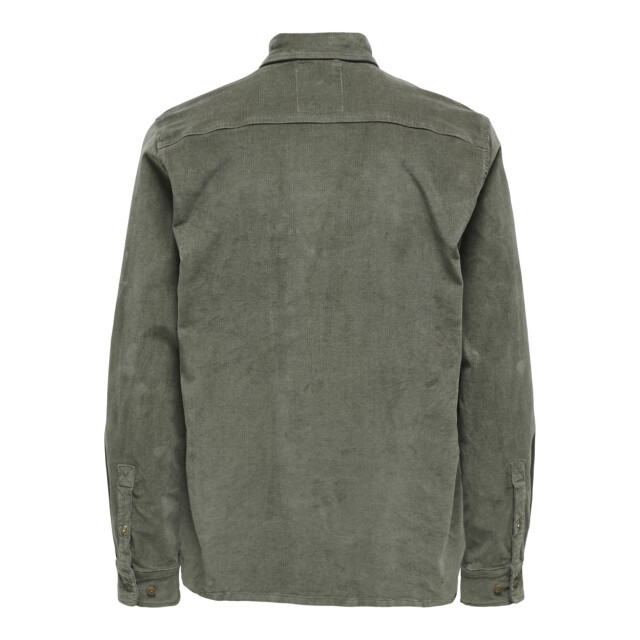 Only & Sons Onsmichael 18w reg cord stretch ls donker 5309.27.0016 large