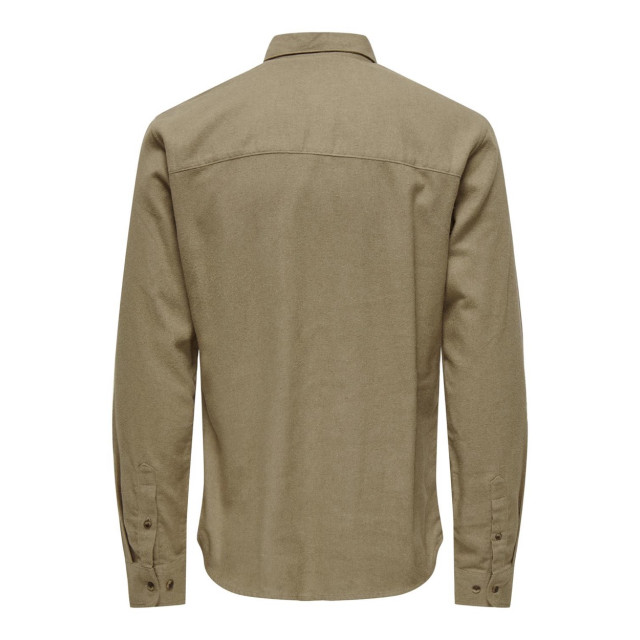 Only & Sons Onsgudmund slim 1-pkt solid shirt n licht 5309.71.0019 large