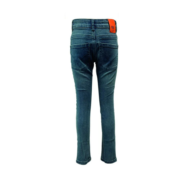 Dutch Dream Denim Jongens jeans broek extra slim fit hyper stretch mto jeans FW24-36-Jeans large