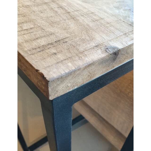 Brix bijzettafel jordy 27x40x65 mangohout 2058519 large