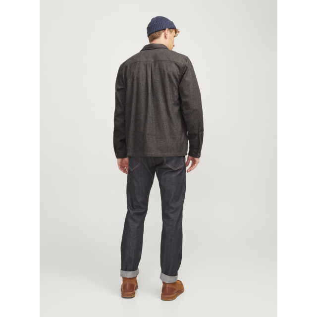 Jack & Jones Jprraymond melange solid ls overshi antraciet 5309.85.0022 large