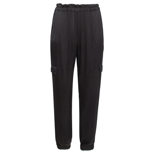 Smashed Lemon 24680 e satijnen cargo broek | 24680-999-XL large