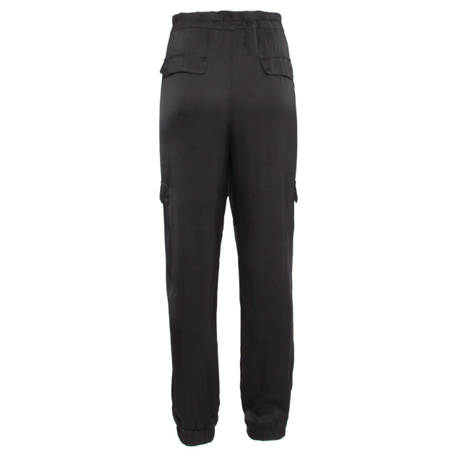 Smashed Lemon 24680 e satijnen cargo broek | 24680-999-XL large