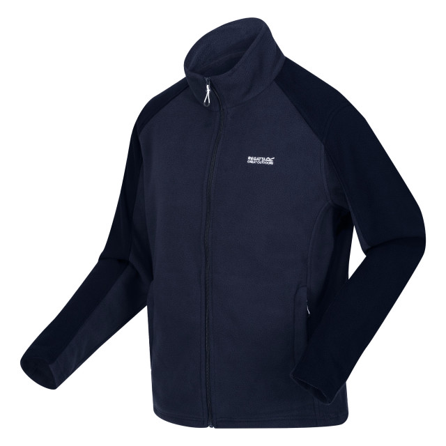 Regatta Great outdoors heren hedman ii tweekleurige fleece vest UTRG1398_navynavy large