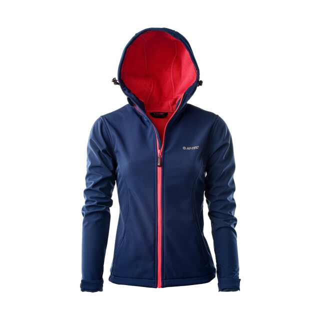 Hi-Tec Dames caria ii softshell jas UTIG2192_navybrightpink large