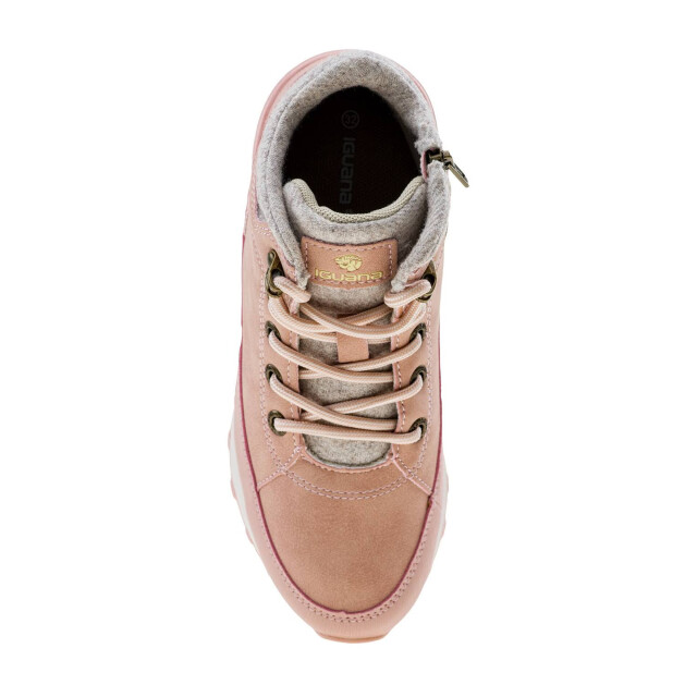 Iguana Meisjes lomi mid cut trainers UTIG2202_powderpinkbeige large