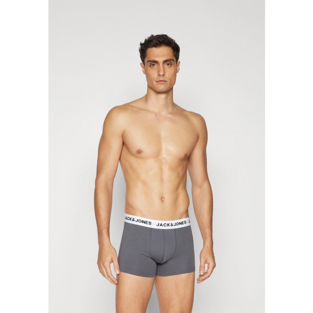 Jack & Jones Heren boxershorts effen jacsolid mega multipack 10-pack 12189937-Grijs large