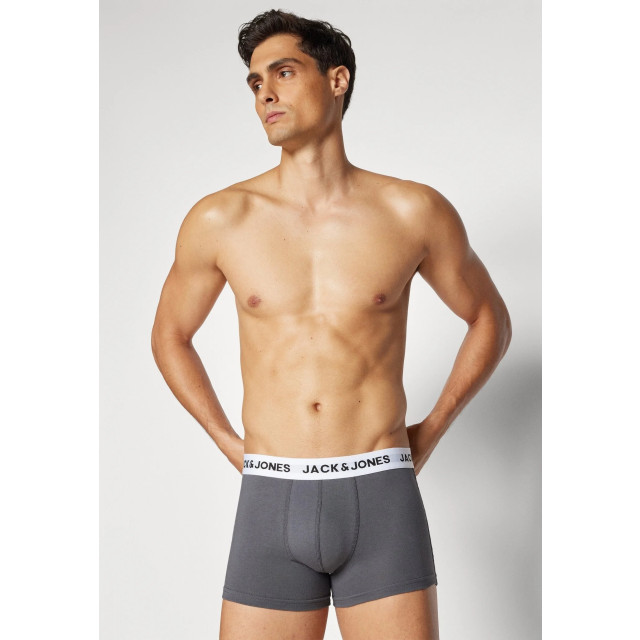 Jack & Jones Heren boxershorts effen jacsolid mega multipack 10-pack 12189937-Grijs large