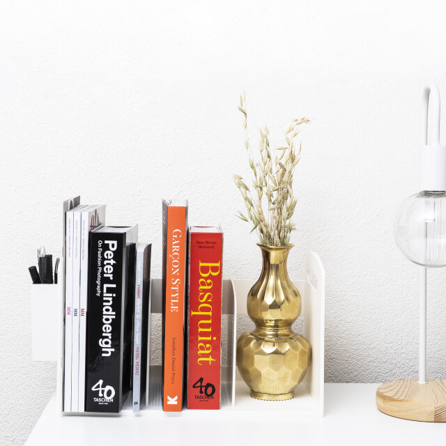 QUVIO Boekenhouder + pennenhouder - 1395384 large