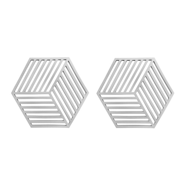 Krumble Pannenonderzetter hexagon - set van 2 2619252 large