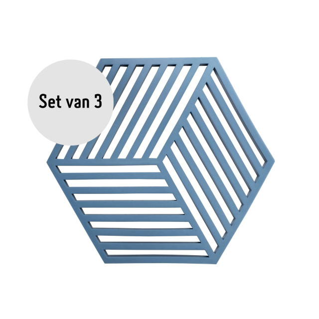 Krumble Pannenonderzetter hexagon - set van 3 2619250 large