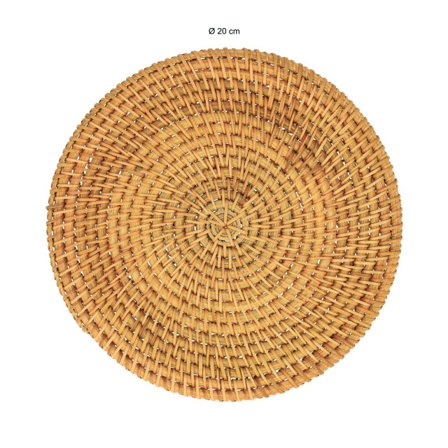 Krumble Pannenonderzetter 20 cm rotan 2269227 large