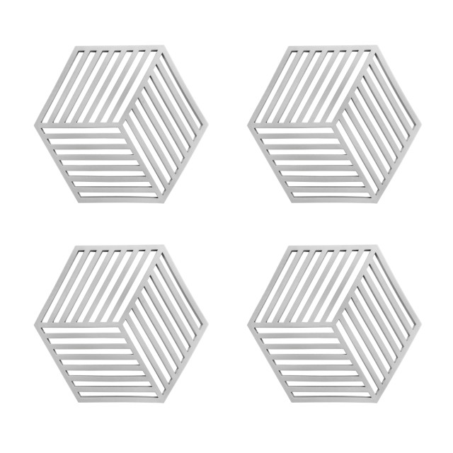 Krumble Pannenonderzetter hexagon - set van 4 2619254 large