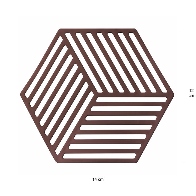 Krumble Siliconen pannenonderzetter hexagon - 1524388 large