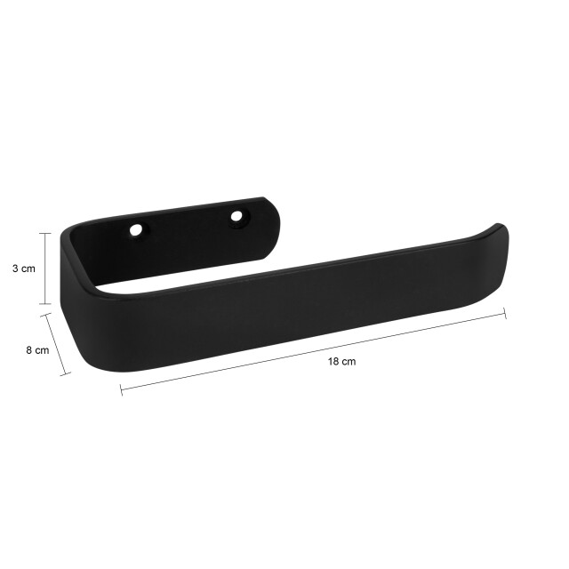 QUVIO Toiletrolhouder metaal - 2073116 large