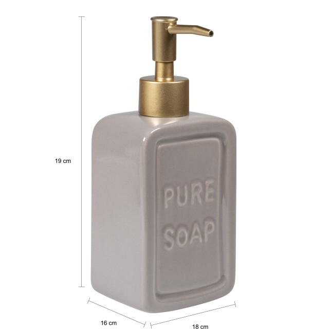 QUVIO Zeep dispenser 'pure soap' - 1395458 large