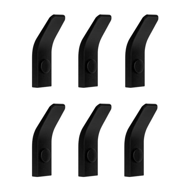 QUVIO Haakje metaal wand - set van 6 2619240 large