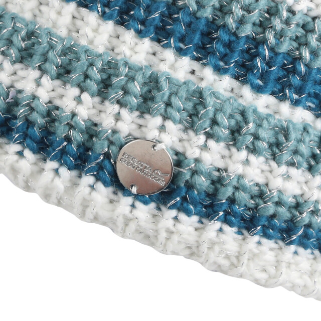 Regatta Kinder/kinder bitsie iv gebreide muts UTRG8286_mineralblue large