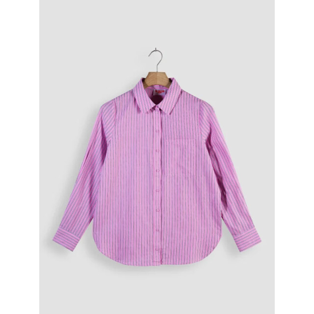 The Lola Club Poppy blouse pink - Poppy blouse pink - The Lola Club large