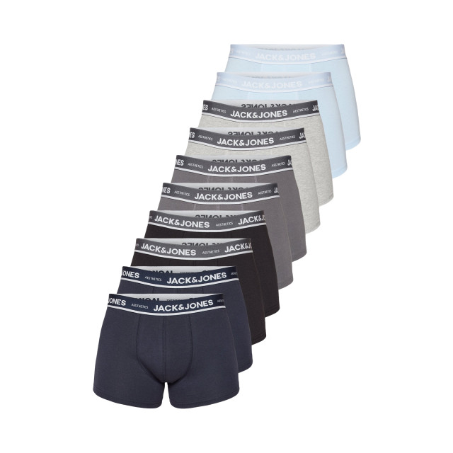 Jack & Jones Heren boxershorts effen jacsolid mega multipack 10-pack 12189937-Multi large