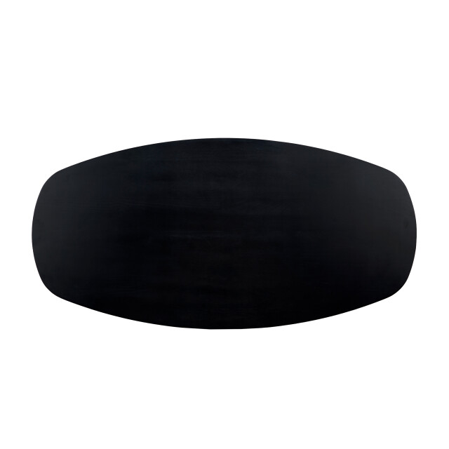 QUVIO Eettafel sofia deens ovaal 180x90 cm kruispoot - 3181646 large