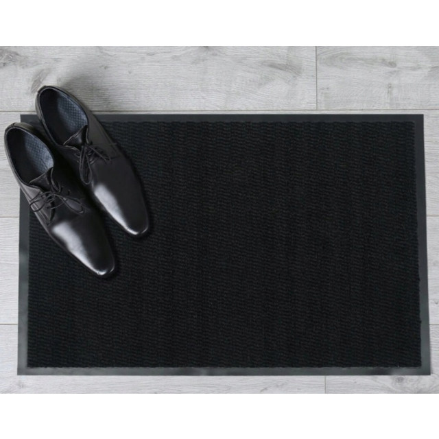 Muratap Deurmat binnen & buiten anti-slip zwart- 40x60 cm 2948043 large