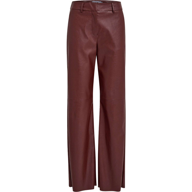 Minus Mstasja mid waist pu pant madder brown MI6393-5061 large