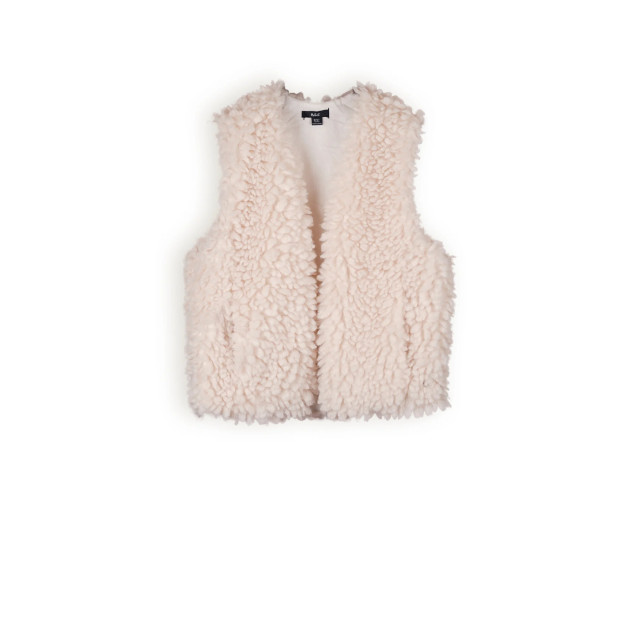 NoBell Meisjes gilet fluffy fur kath pearled Q408-3304-020 large