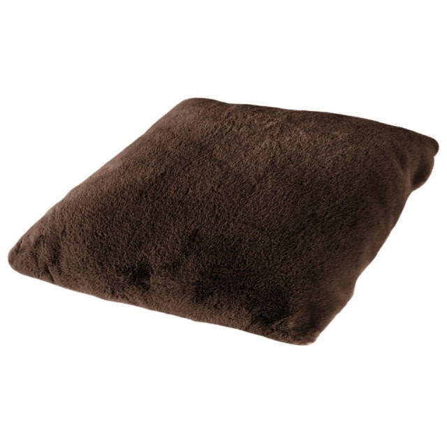 Muratap Heaven vacht kussen fluffy hoogpolig soft touch effen donker 48x48 cm 2413144 large