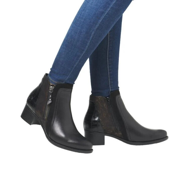Remonte Kort laarsje r5172-04 black combi 1026 R5172-04 large