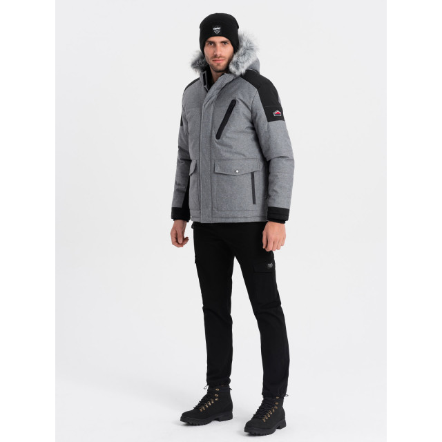 Ombre Winterjas heren - jahp-0144 OM-JAHP-0144 large