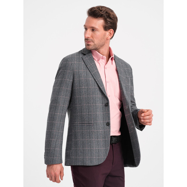 Ombre Blazer heren melange blzb 0119 OM-BLZB-0119 large