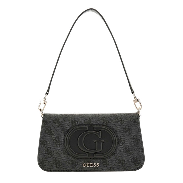 Guess Eco mietta flap shoulder bag eco-mietta-flap-schoudertas-00057451-anthracite large