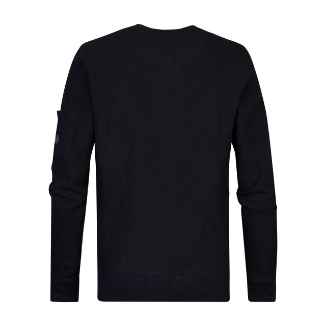 Petrol Industries Heren sweater m-3040-swr304 5120 sky captain Petrol Sweater M 3040 SWR304 5120SkyCaptain large