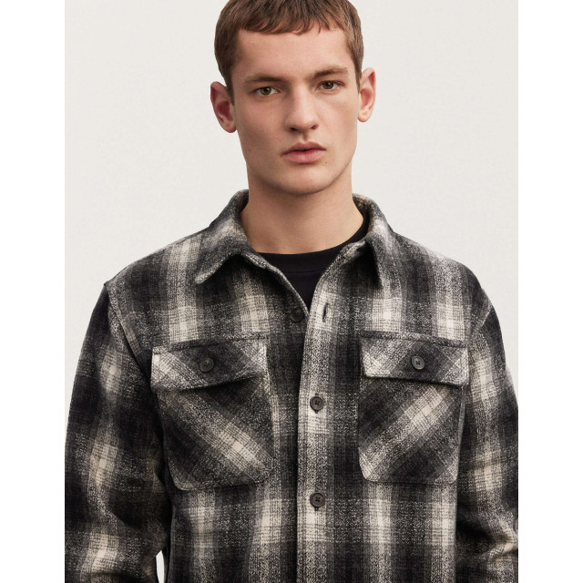 Denham Oliver check overshirt pwc 01-24-08-40-050-14 large