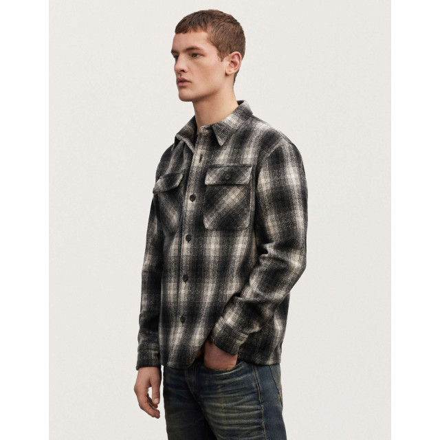 Denham Oliver check overshirt pwc 01-24-08-40-050-14 large