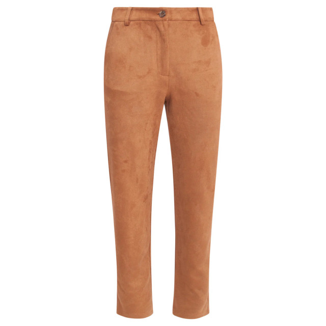 Smashed Lemon 24597 suède cognac aangesloten broek 24597-740-L large