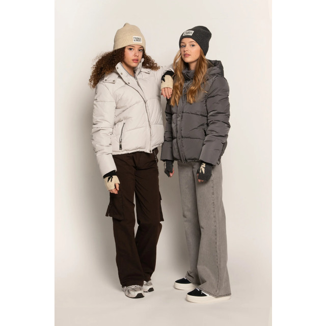 Frankie & Liberty Meisjes winterjas pippa misty off white FL24720 - Misty Off White large