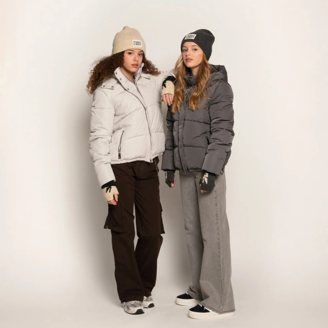 Frankie & Liberty Meisjes winterjas pippa misty off white FL24720 - Misty Off White large