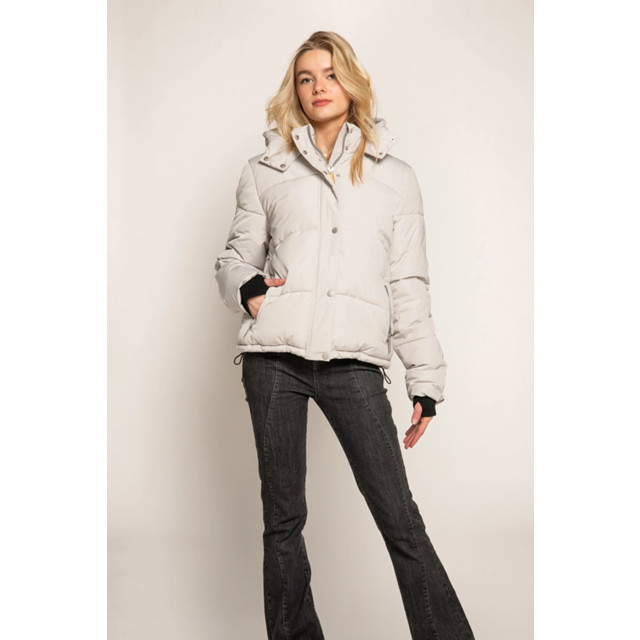 Frankie & Liberty Meisjes winterjas pippa misty off white FL24720 - Misty Off White large