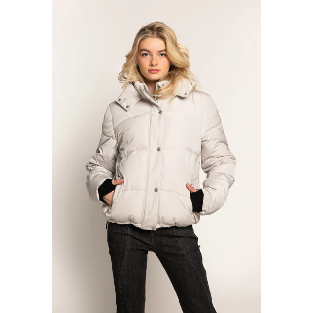 Frankie & Liberty Meisjes winterjas pippa misty off white FL24720 - Misty Off White large