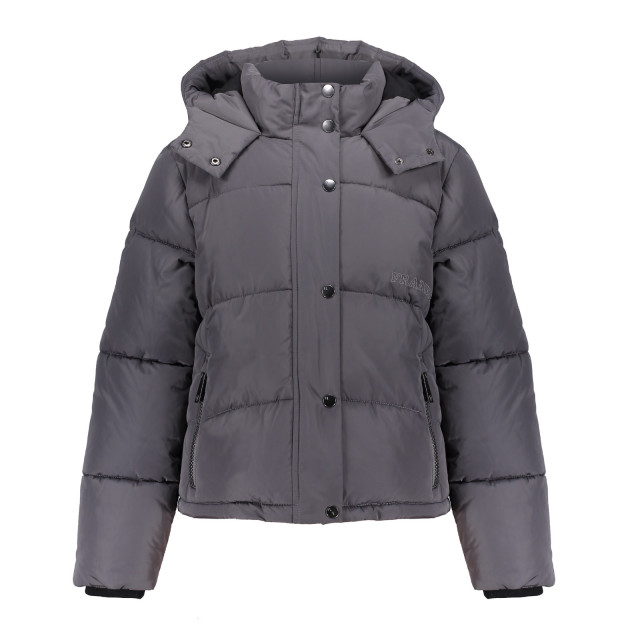 Frankie & Liberty Meisjes winterjas pippa 04.4 dark warm grey FL24720 - 04.4 Dark Warm Grey large