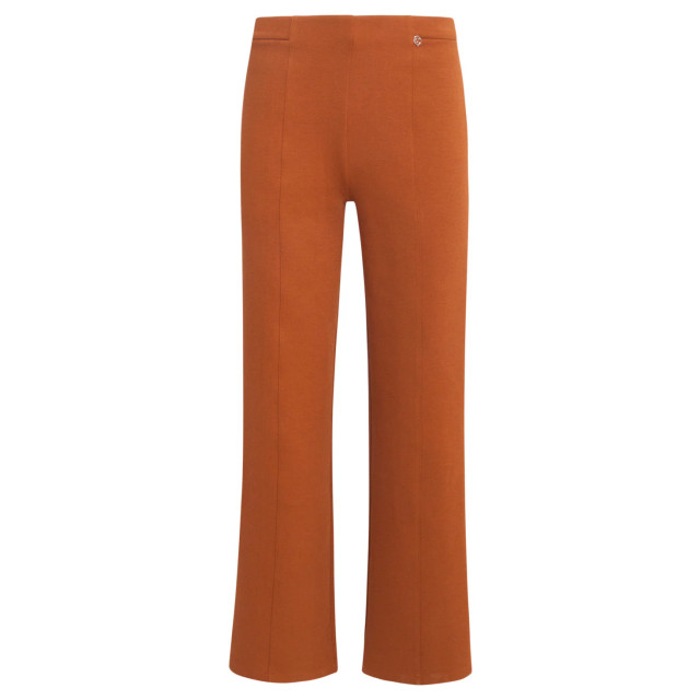 Smashed Lemon 24590 stretchy cognac flared broek 24590-740-XL large